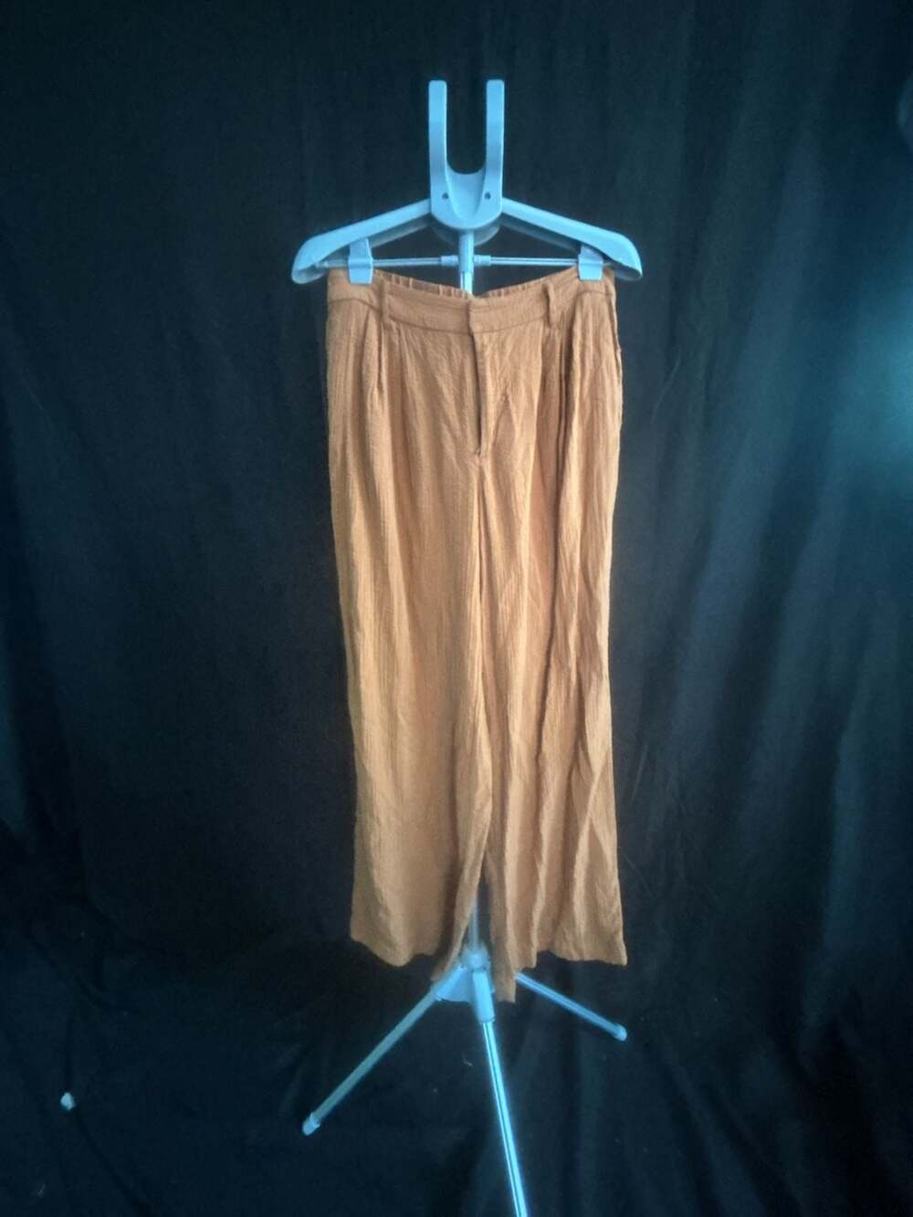 A New Day Women's High-Rise Wide-Leg Crinkle Pull-On Pants